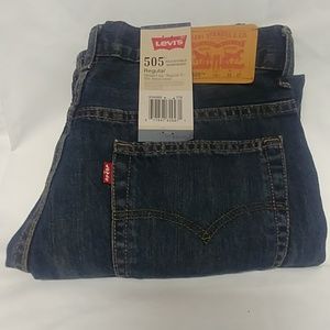Boys LEVIS 505 Regular Fit Straight Leg Jeans